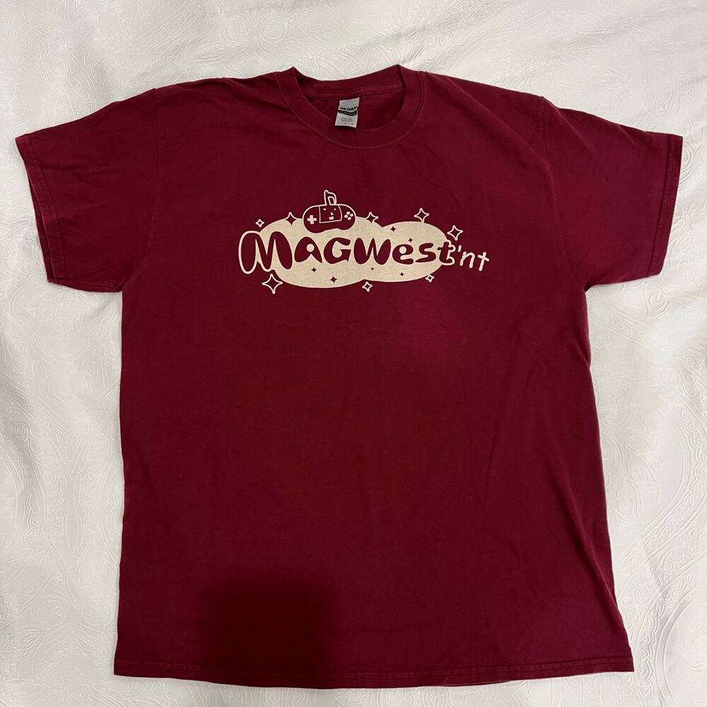 MAGfest 2020 T-shirt RARE, MAGwest burgundy unisex 100% cotton